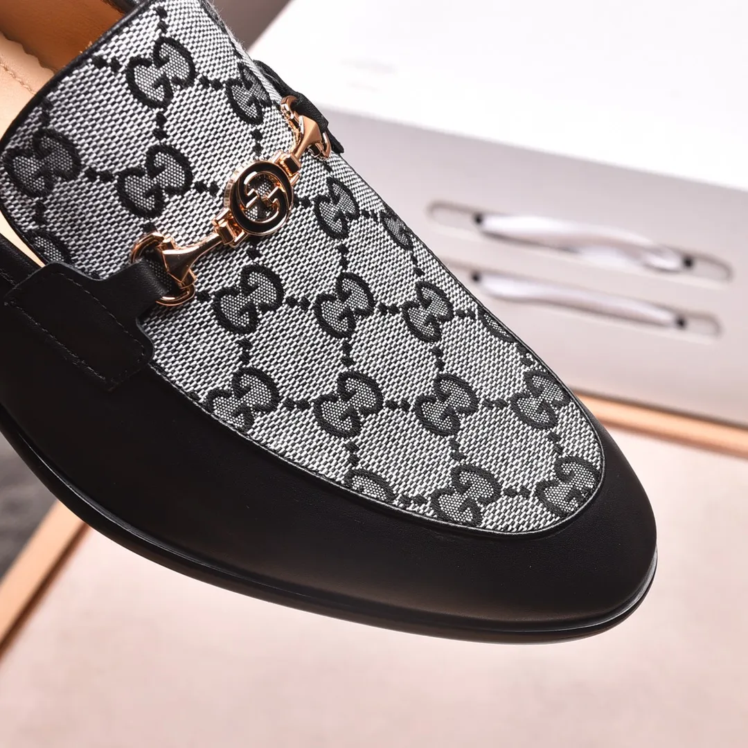 Men's shoes💰540📛📛Original (water-dyed cowhide) Gucci GUCCI official website formal shoes🌀 Italian🇮🇹imported cowhide➕top imported water-dyed cowhide lining💋Finely handmade original bottom, the real thing looks better when photographed in person Standard size 38-44